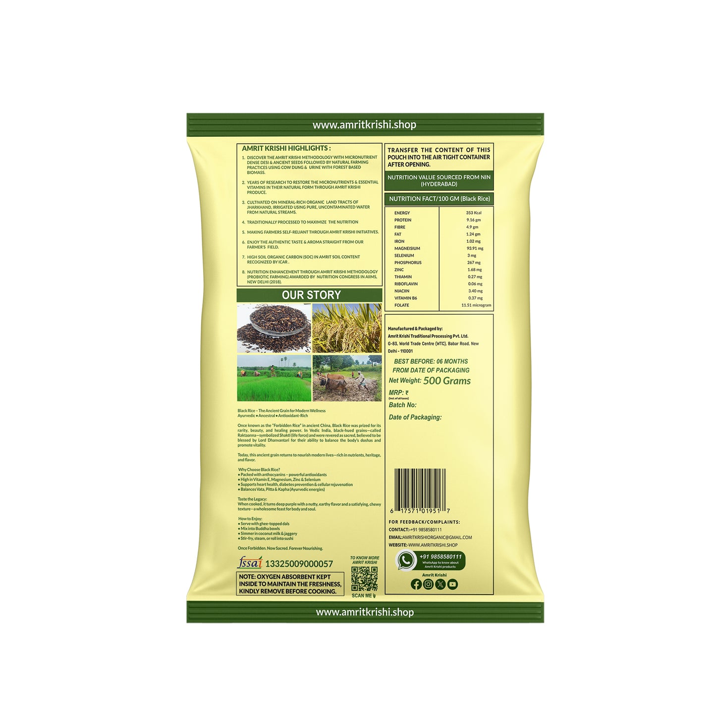 Black Rice – Low GI Rice - The Nutrient Rich Heritage Grain