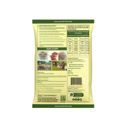 Adansilpa Red Rice Poha – Ayurveda’s Heritage Superfood