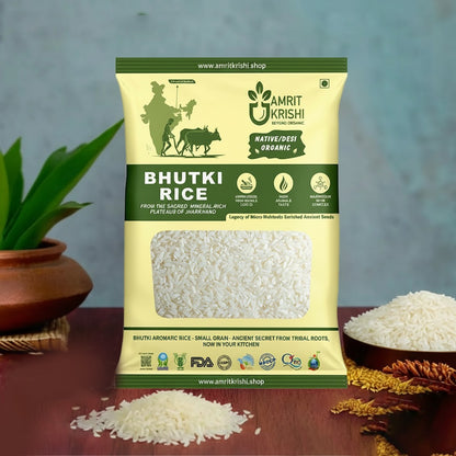 Bhutki Rice (Small Aromatic Grain) – A Forgotten Heritage Restored