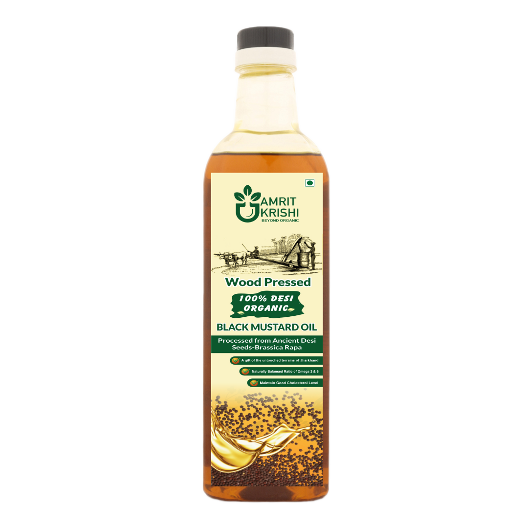 Wood Pressed Mustard Oil- Ancient Seed Variety