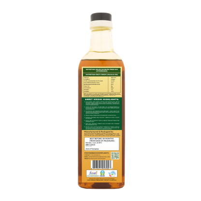 Wood Pressed Mustard Oil- Ancient Seed Variety
