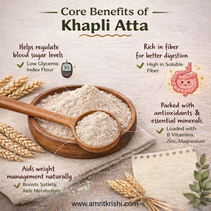 Khapli Wheat / Atta (Emmer Wheat)