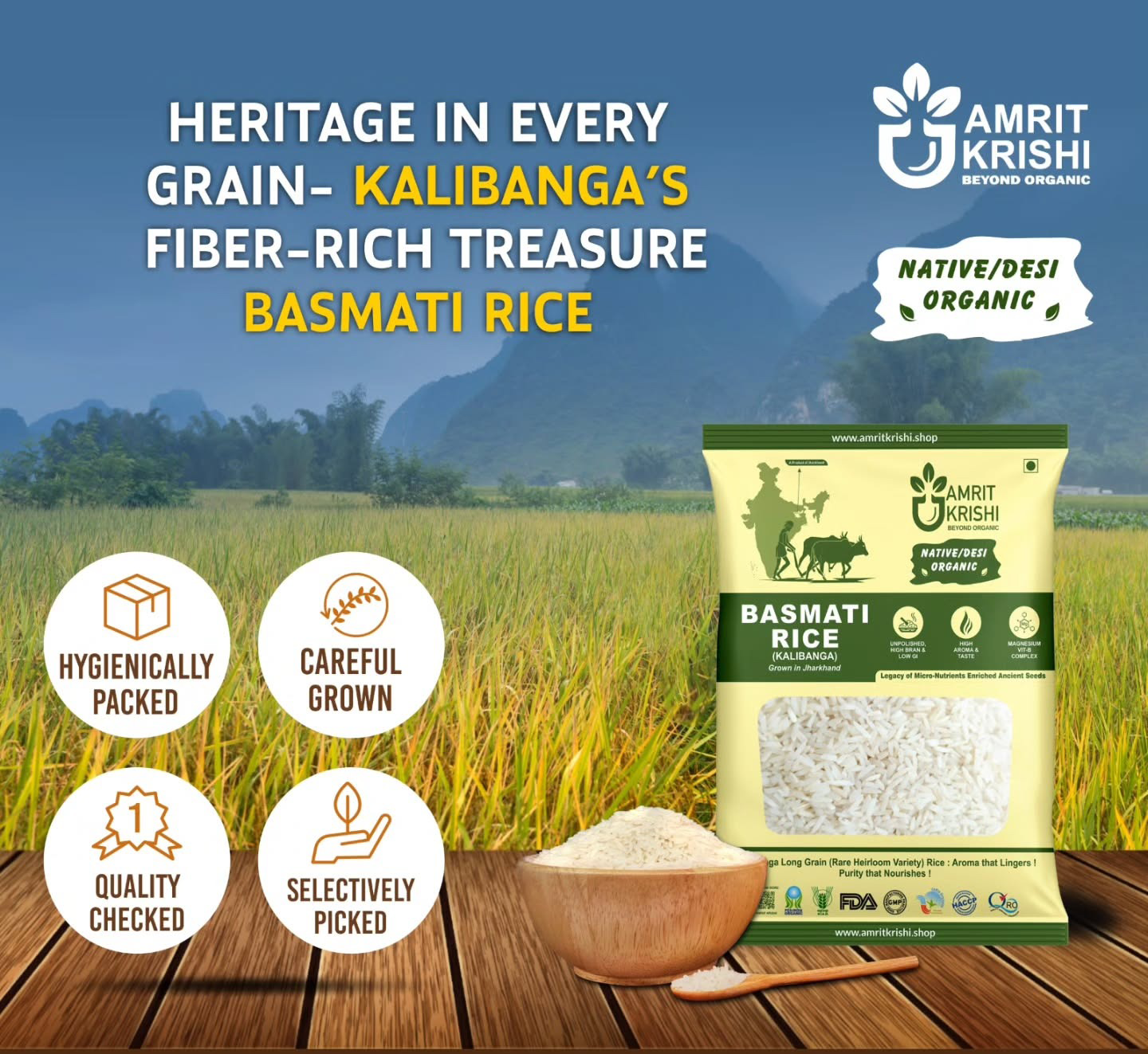 Kalibanga Ancient Basmati – Extra Long Grain